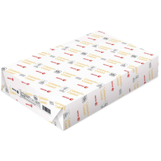 Laserpapier Xerox Colotech+ glossy coated A4 170gr wit 250vel