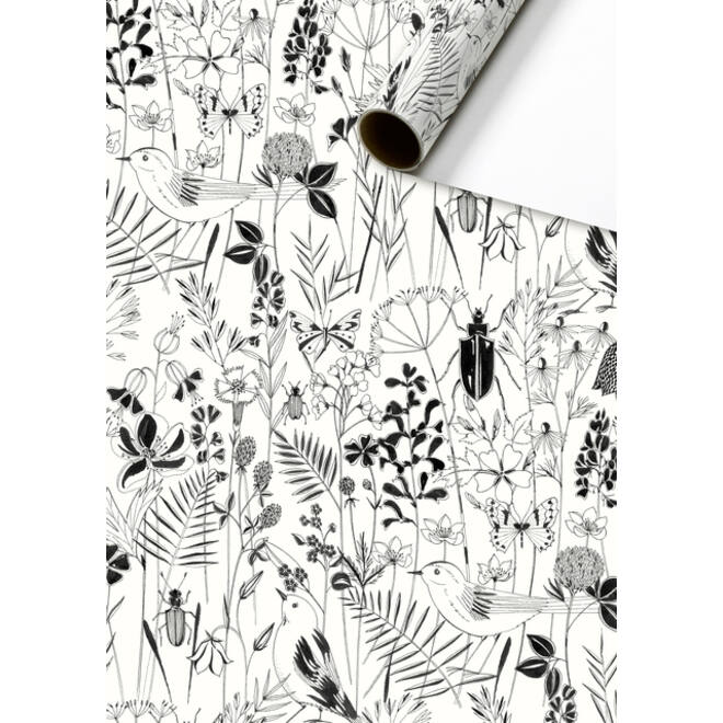 Inpakpapier Stewo Classic Bouquet 200x70cm assorti