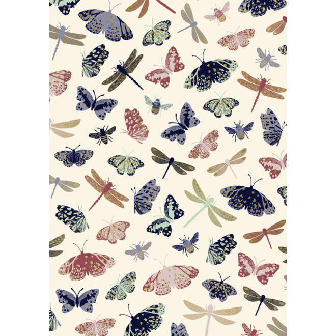 Inpakpapier Stewo Classic Bouquet 200x70cm assorti