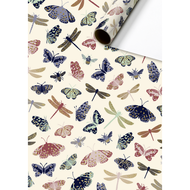 Inpakpapier Stewo Classic Bouquet 200x70cm assorti