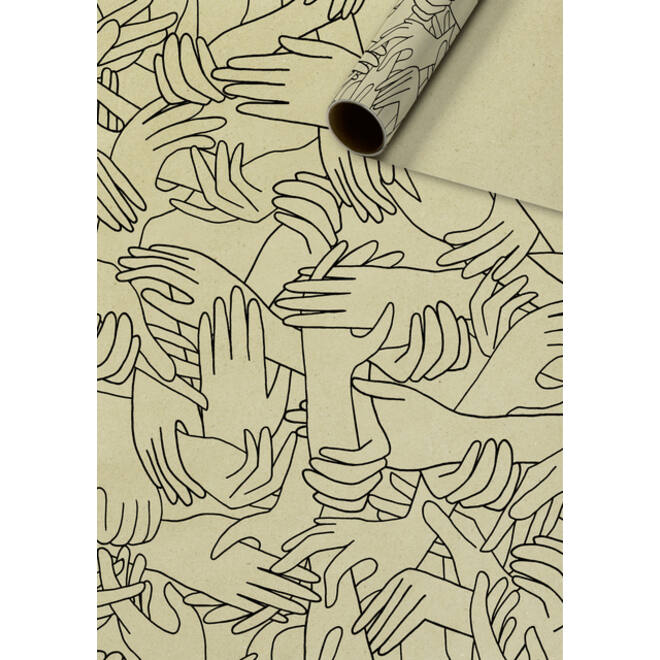 Inpakpapier Stewo Mindful 200x70cm assorti