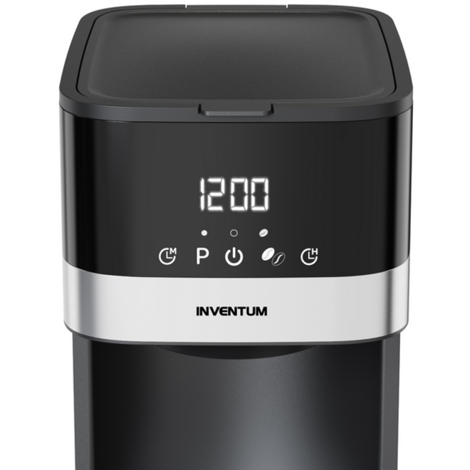 Koffiezetapparaat Inventum 1.2 liter zwart met rvs