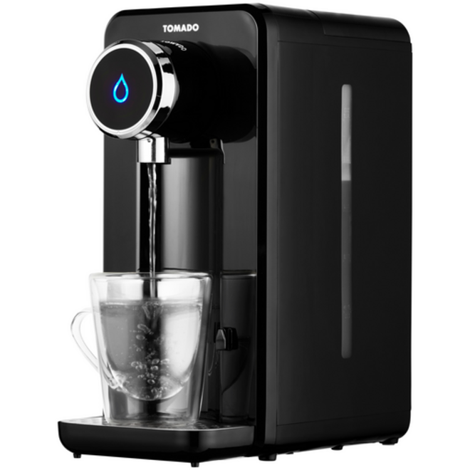 Heetwaterdispenser Tomado 2.5 liter zwart