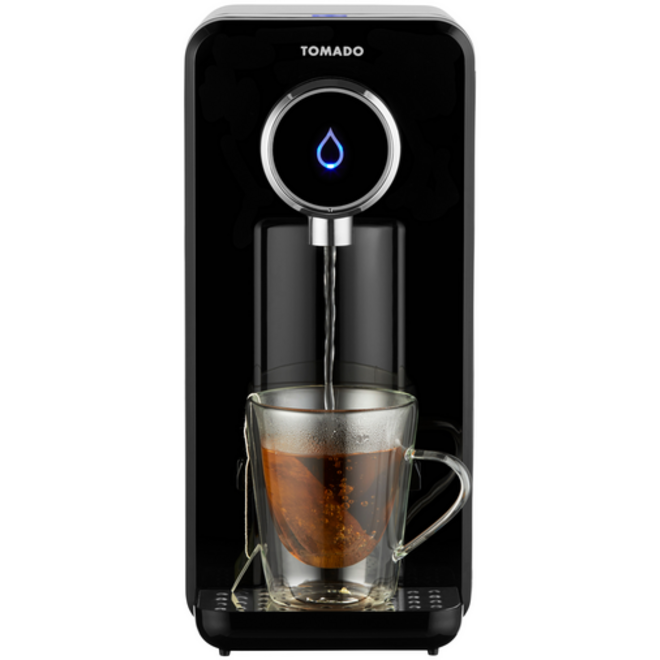 Heetwaterdispenser Tomado 2.5 liter zwart