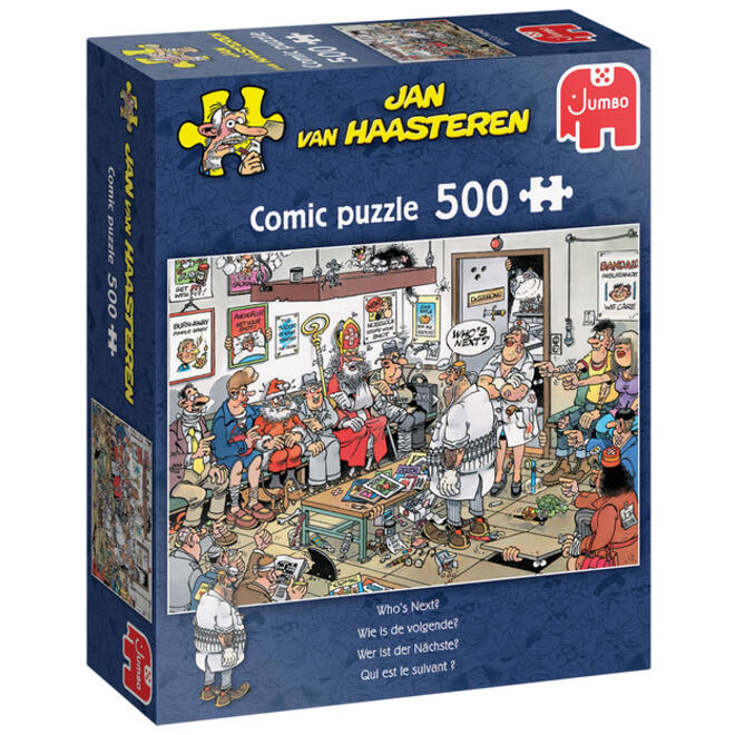 Puzzel Jan van Haasteren Wie Is De Volgende 500 stukjes