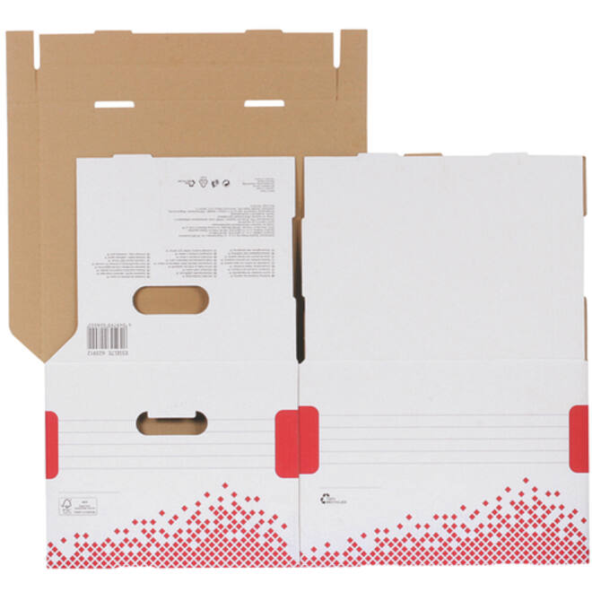 Opberg- en transportdoos Esselte Speedbox 367x263x325mm wit