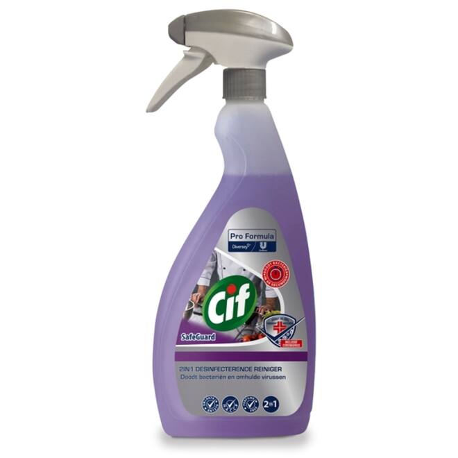 Desinfectiereiniger Cif Professional Safeguard spray 750ml