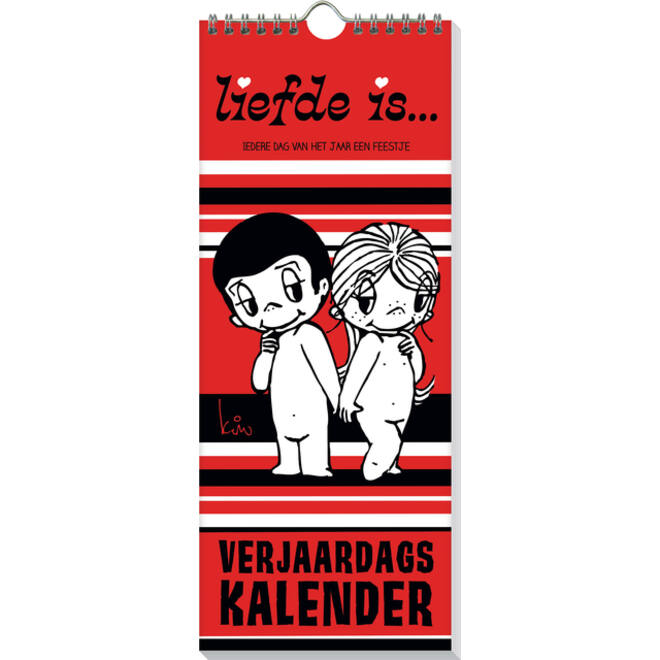 Verjaardagskalender Interstat Liefde is…