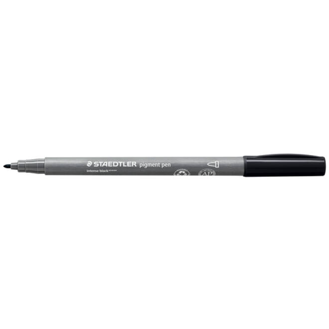 Fijnschrijver Staedtler PigmentArts Intens zwart