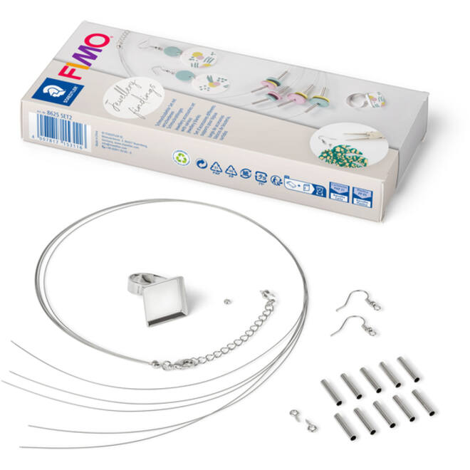 Sieraden accesoires Fimo set 2 Jewellery Findings