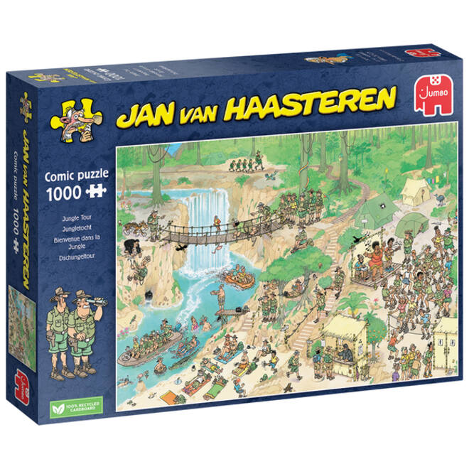 Puzzel Jan van Haasteren Jungletocht 1000 stukjes