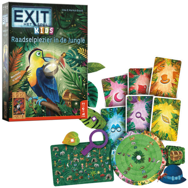 Spel EXIT Kids Raadselplezier in de jungle