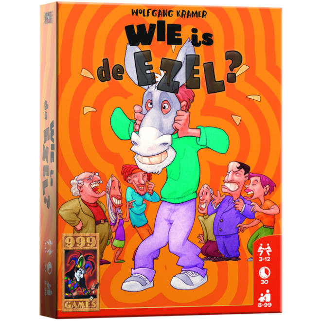 Kaartspel Wie is de Ezel?