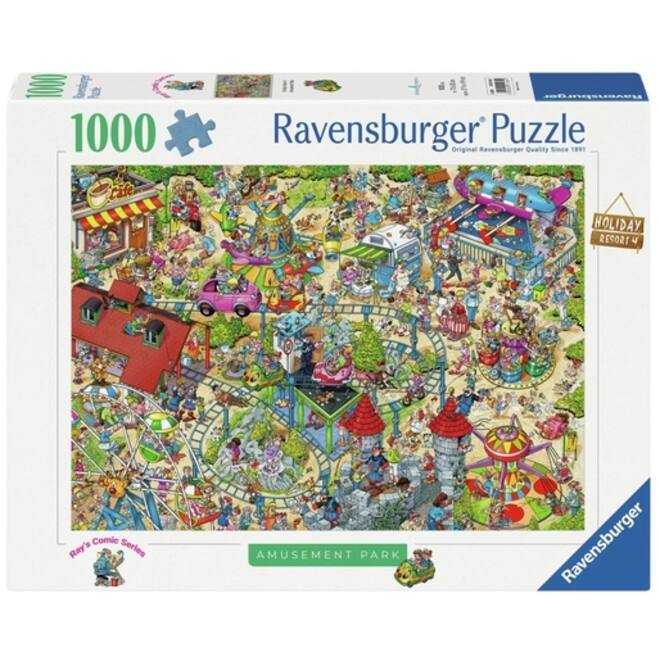 Puzzel Ray Comic 4 The&nbsp; Amusement Park 1000 stukjes