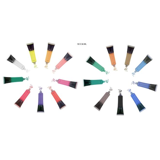 Acrylverf Nassau fine art doos à 18 tubes à 36ml