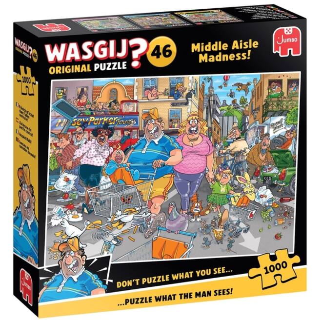 Wasgij Original 46 - Middle Aisle Madness 1000 st