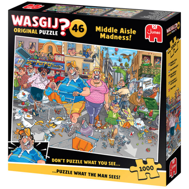 Wasgij Original 46 - Middle Aisle Madness 1000 st