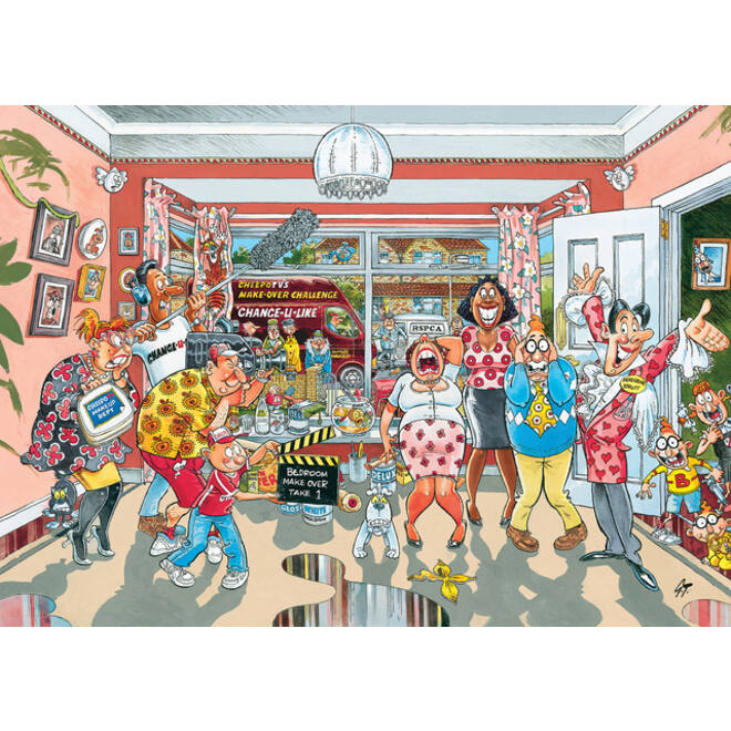 Wasgij Retro Original 9 Home Improvements 1000 st