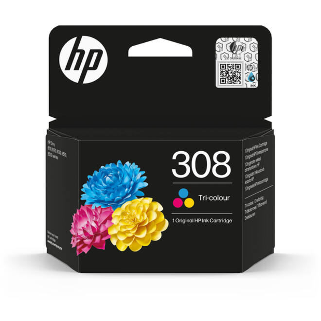 Inktcartridge HP 7FP20UE 308 3 kleuren