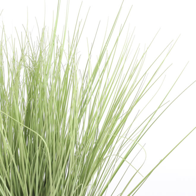 Kunstplant Mica Gras in plastic pot Ø14,5cm 68x50cm