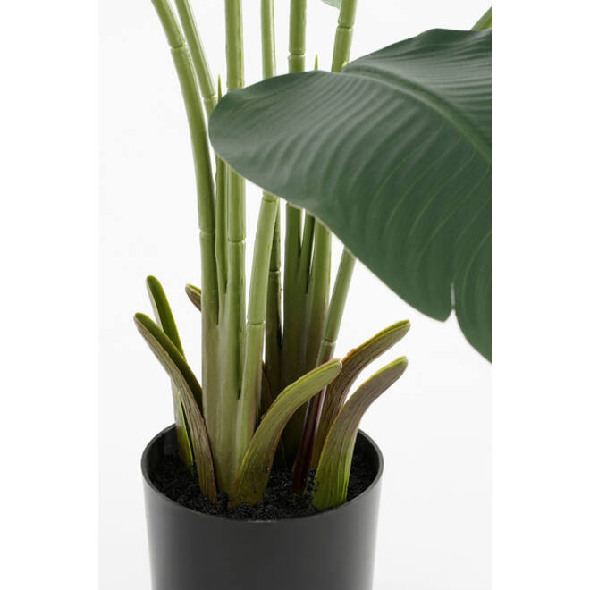 Kunstplant Mica Bananen boom in plastic pot 180x30cm