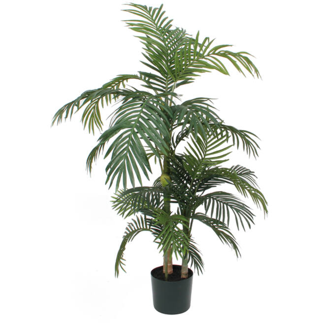 Kunstplant Mica Areca palm in plastic pot 150x100cm