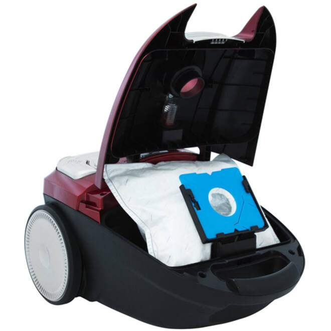Stofzuiger Inventum ST306RZA 700W 3L rood/zwart