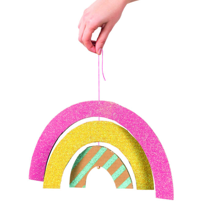 Glitterpoeder Bio Folia Rainbow 7gr 5 kleuren