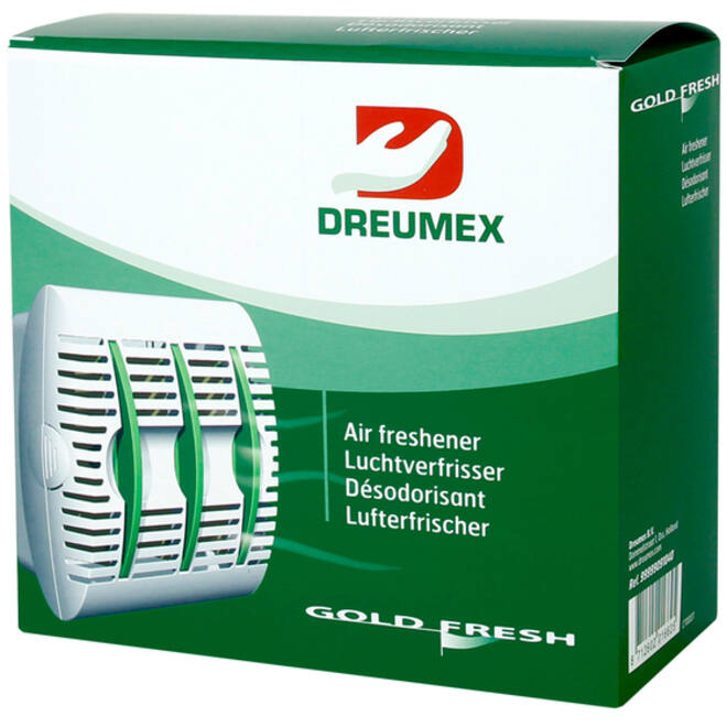 Luchtverfrisserdispenser Dreumex Gold Fresh Air