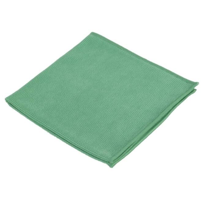 Microvezeldoek Cleaninq prof 40x40cm groen 10 stuks