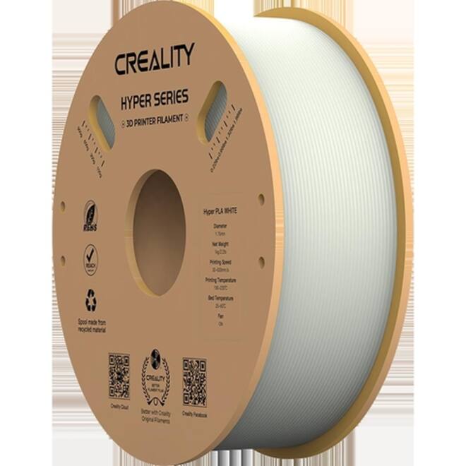 3D Filament Creality Hyper PLA 1.75mm wit 1kg