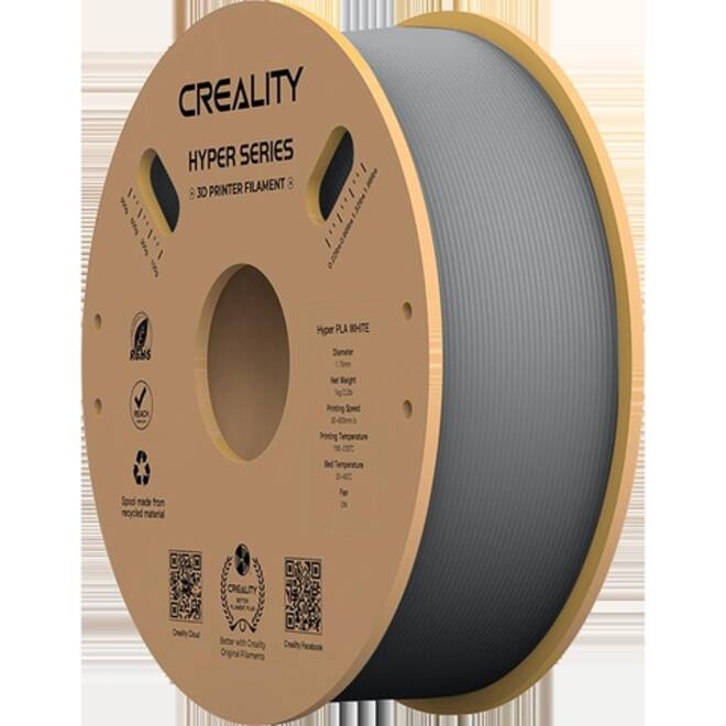3D Filament Creality Hyper PLA 1.75mm grijs1kg