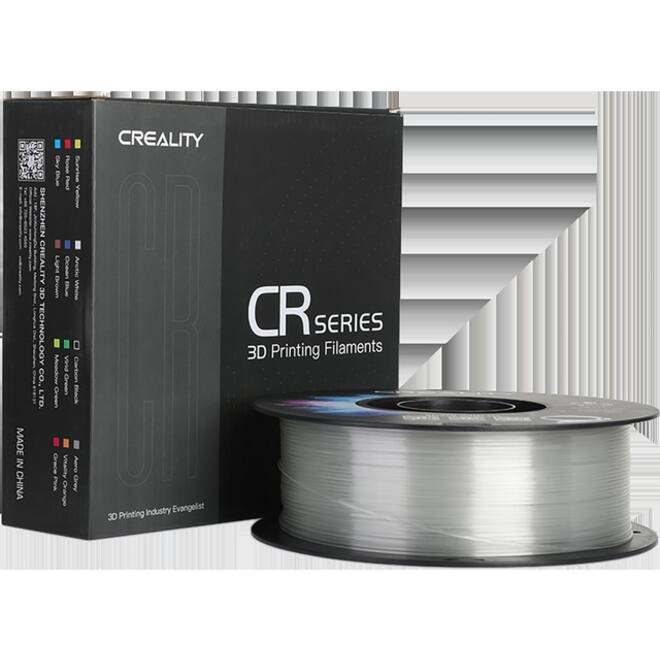 3D Filament Creality PETG 1.75mm clear 1kg