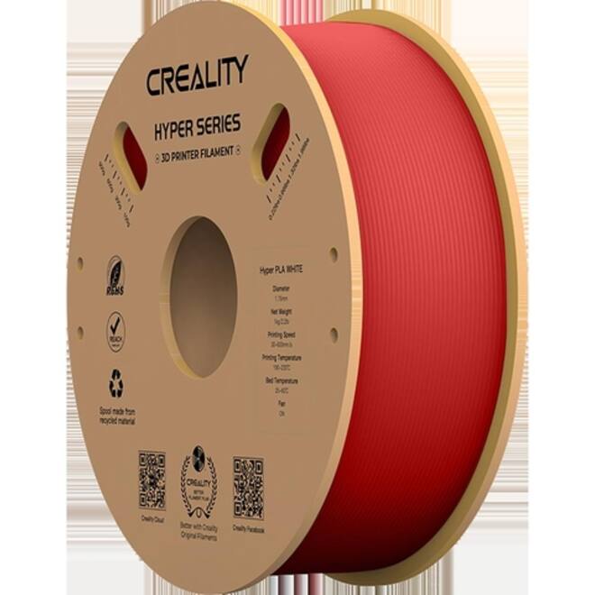 3D Filament Creality Hyper PLA 1.75mm rood 1kg