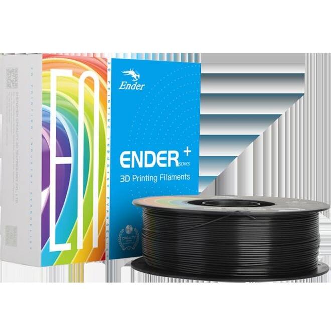 3D Filament Creality PLA+ 1.75mm zwart 1kg