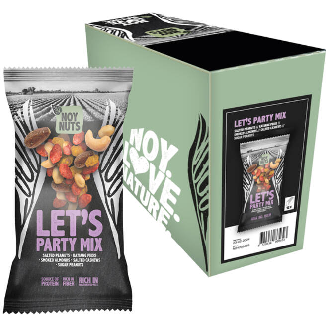 Noten NoyNuts let's party mix zak 45 gram