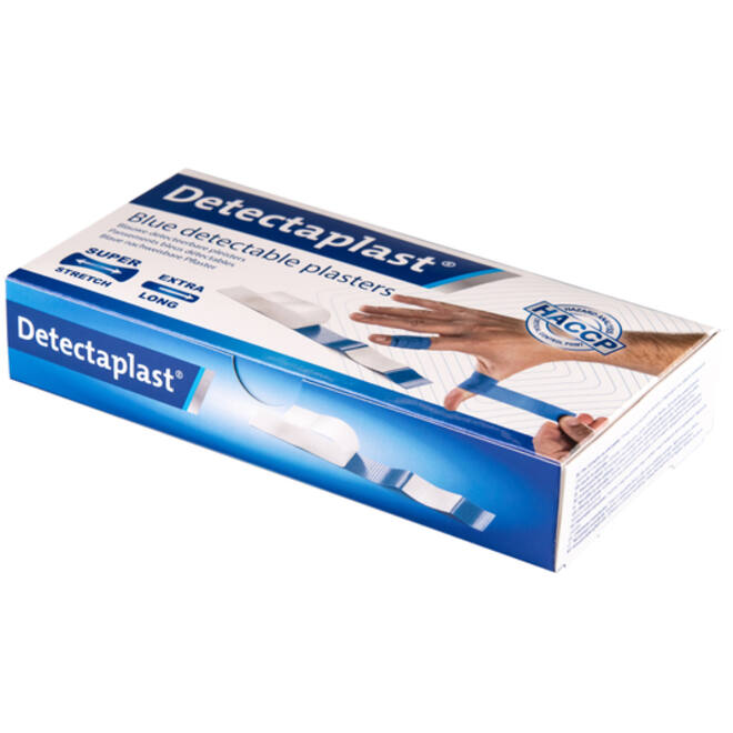 Elastische blauwe textielpleister Detectaplast 180x20mm