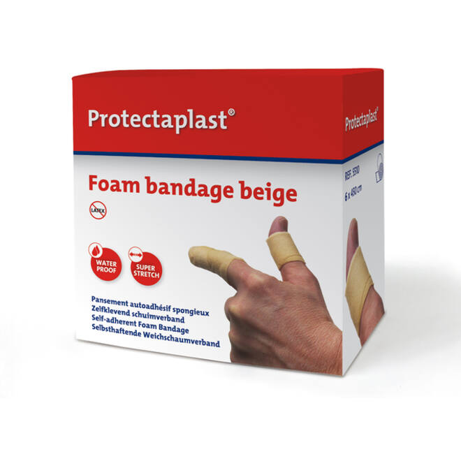 Foamverband Protectaplast beige 6cmx4,5m