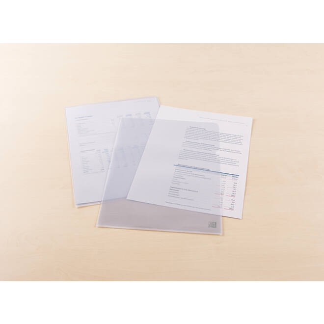 Insteekmap L-model Oxford A4 PVC 140µ glashelder 100 stuks