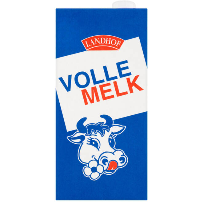 Melk Landhof vol houdbaar pak 1 liter