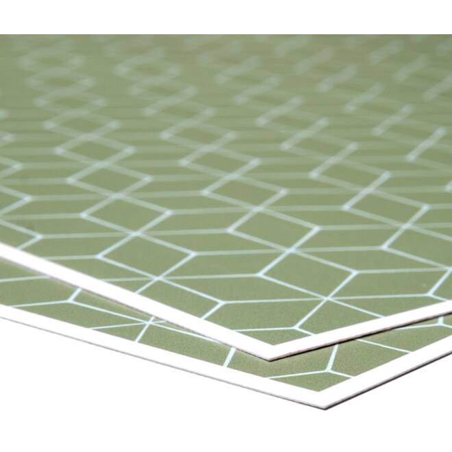 Placemat IEZZY Japanse kersenbloesem groen