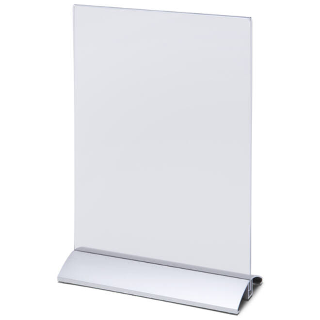 Menukaarthouder IEZZY staand A4 aluminium voet