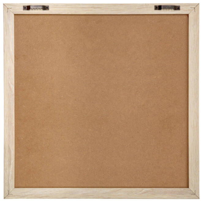 Letterbord IEZZY 30x30cm naturel hout