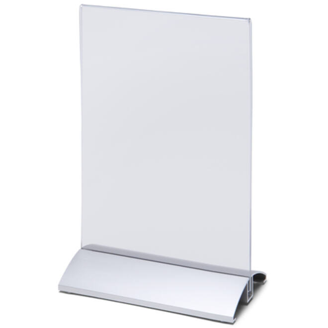 Menukaarthouder IEZZY staand A5 aluminium voet