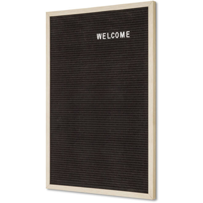 Letterbord IEZZY 40x60cm naturel hout