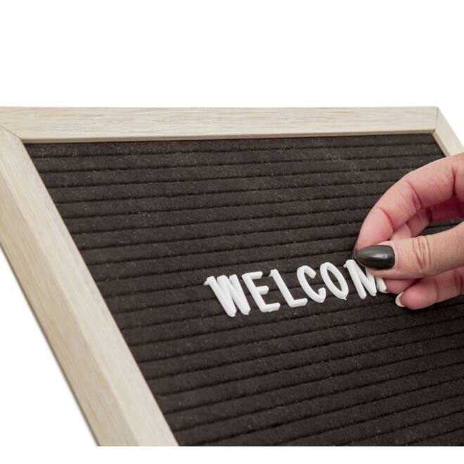 Letterbord IEZZY 40x60cm naturel hout