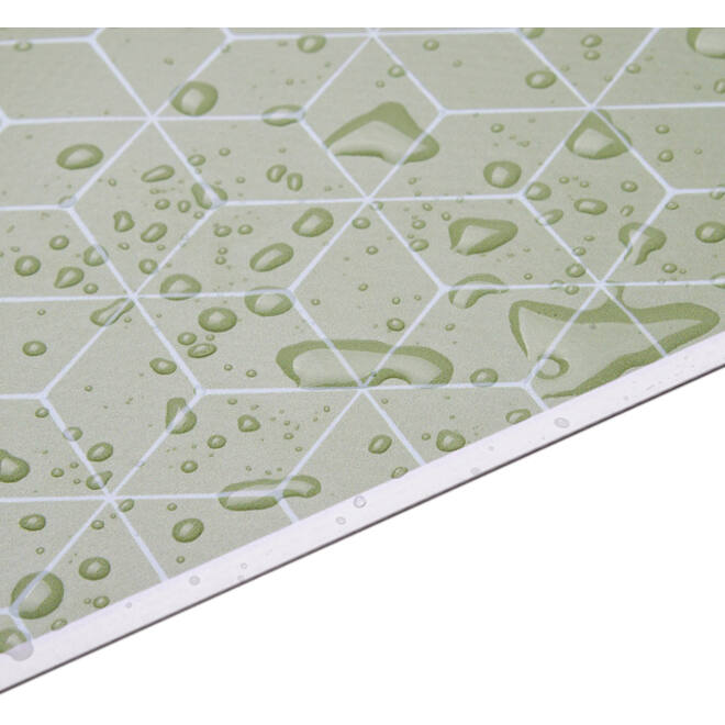 Placemat IEZZY hexagon groen