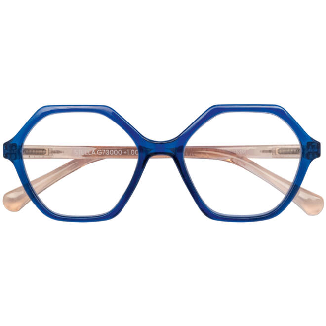 Leesbril I Need You Stella +3.00 dpt blauw