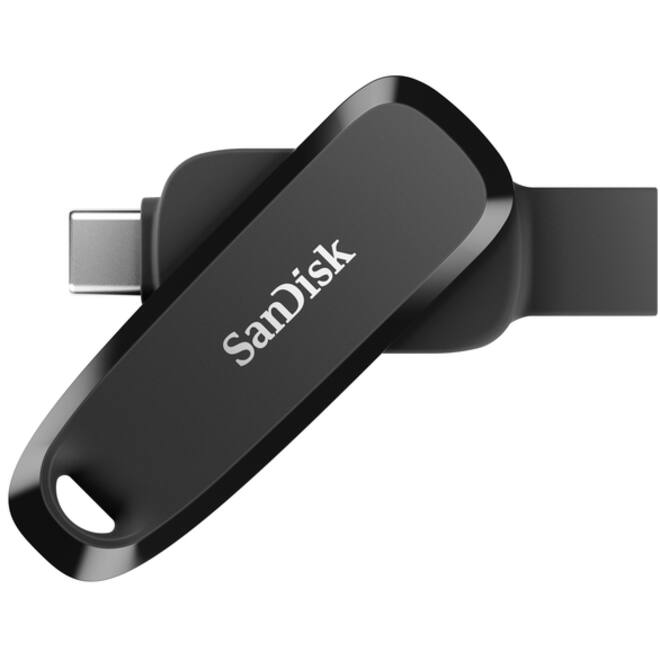 Phone Drive 256GB USB-C 3.2- USB-A zwart