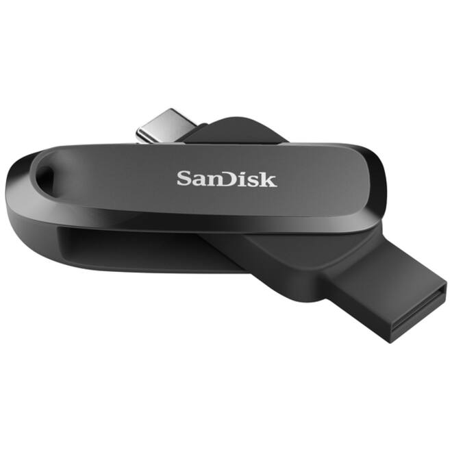 Phone Drive 256GB USB-C 3.2- USB-A zwart